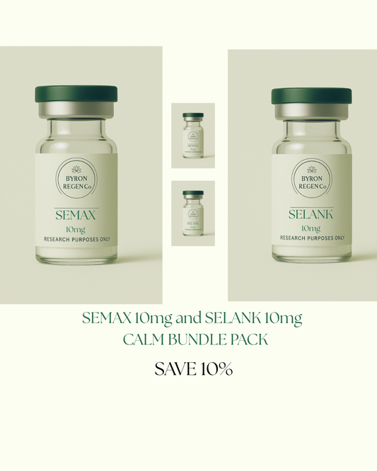 Calm bundle - 1x Semax (10mg) and 1x Selank (10mg)
