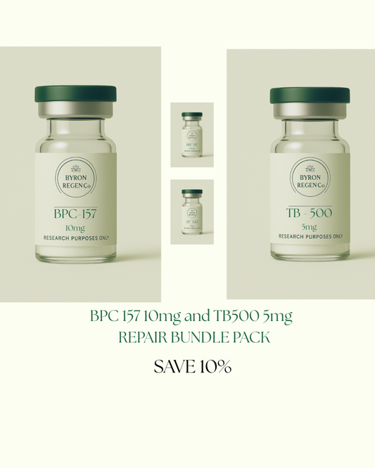 Repair Pack – 1 × BPC-157 (10mg) and 1 x TB500 (5mg)